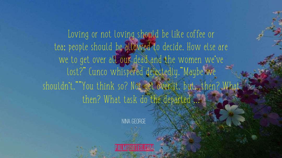 Mingling quotes by Nina George