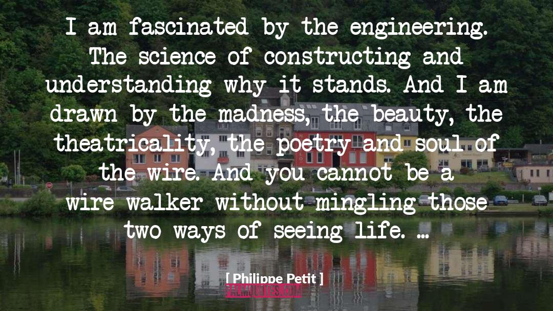 Mingling quotes by Philippe Petit