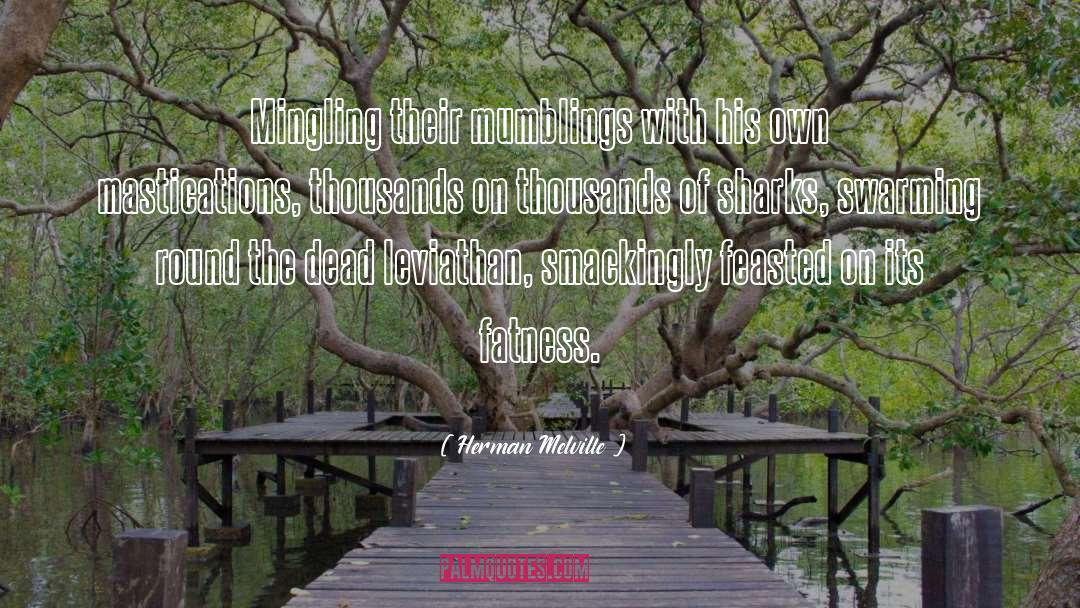 Mingling quotes by Herman Melville
