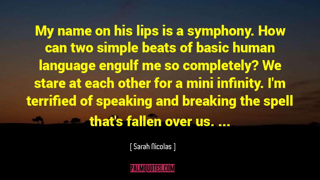 Mini quotes by Sarah Nicolas