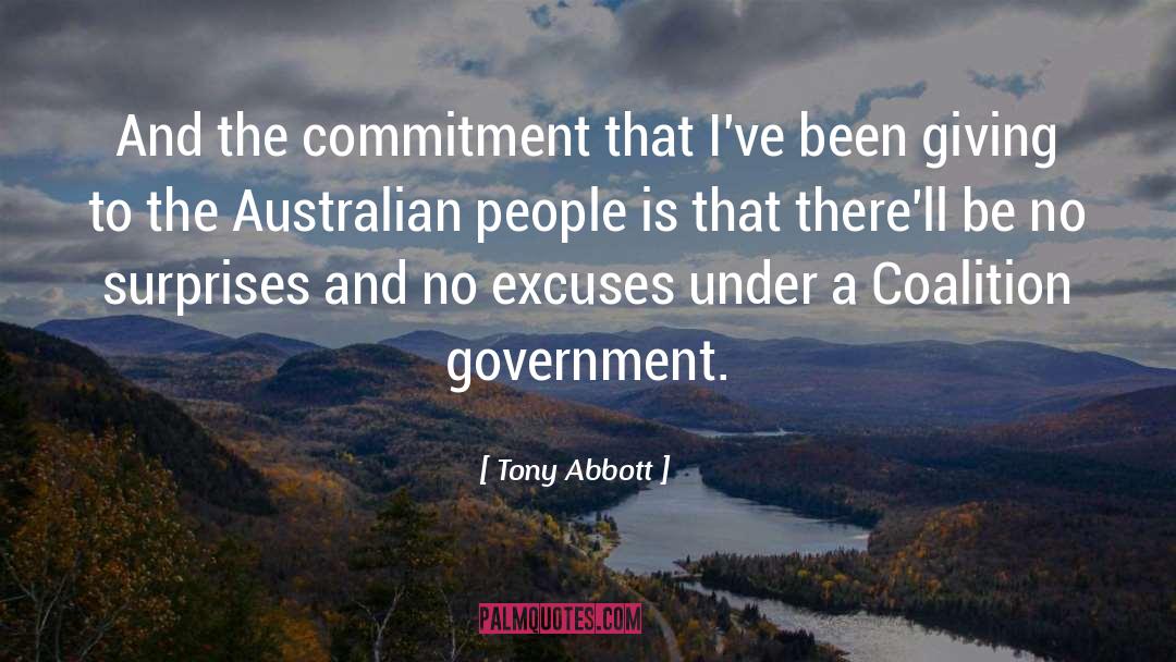 Miniature Australian Shepherd quotes by Tony Abbott