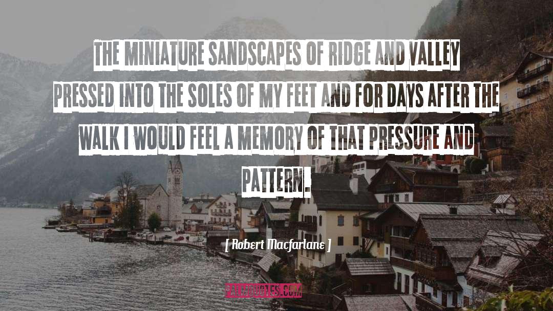 Miniature quotes by Robert Macfarlane