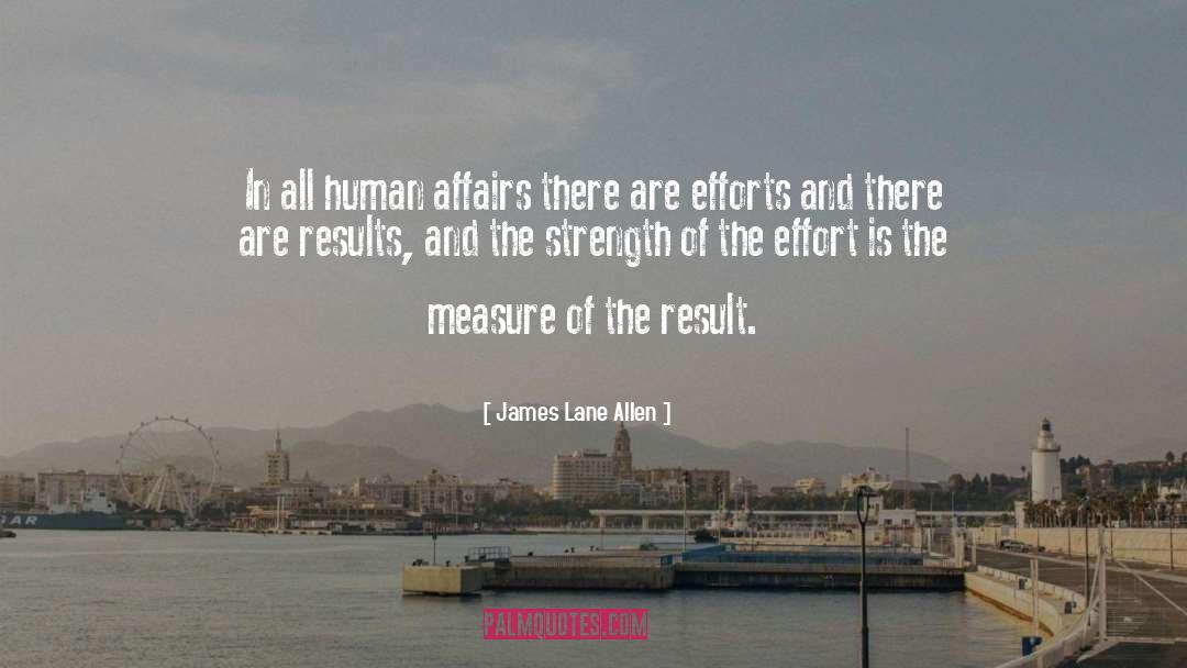 Minimal Effort quotes by James Lane Allen