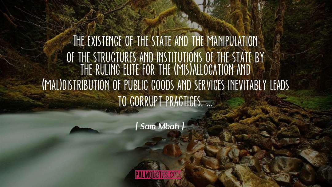 Minimal Statism quotes by Sam Mbah