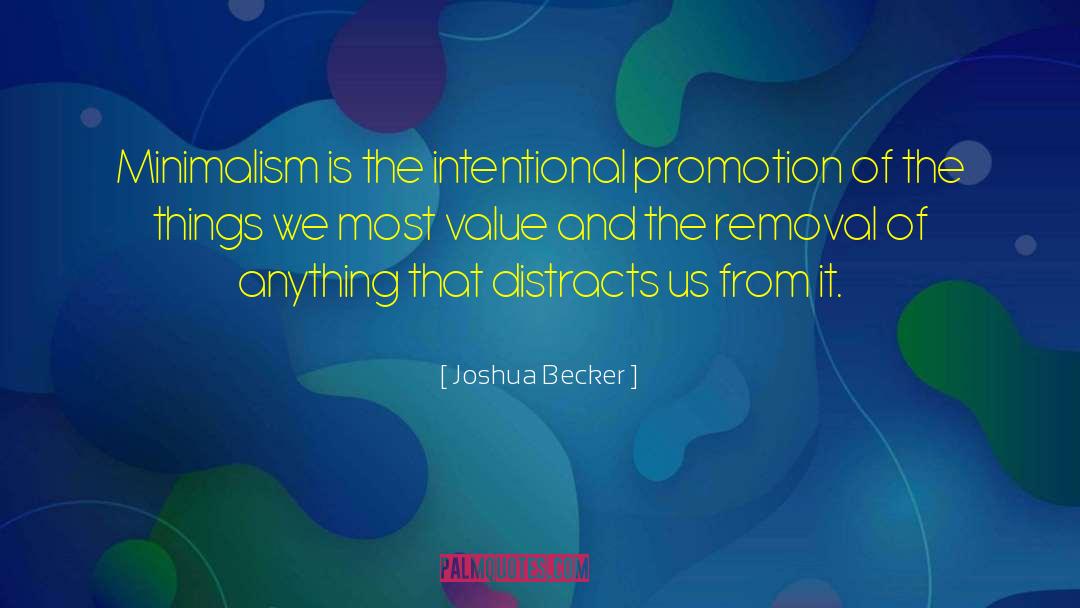 Minimalism Music quotes by Joshua Becker