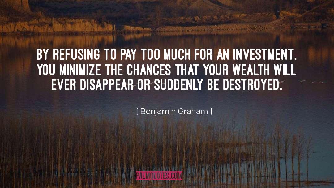 Minimize quotes by Benjamin Graham