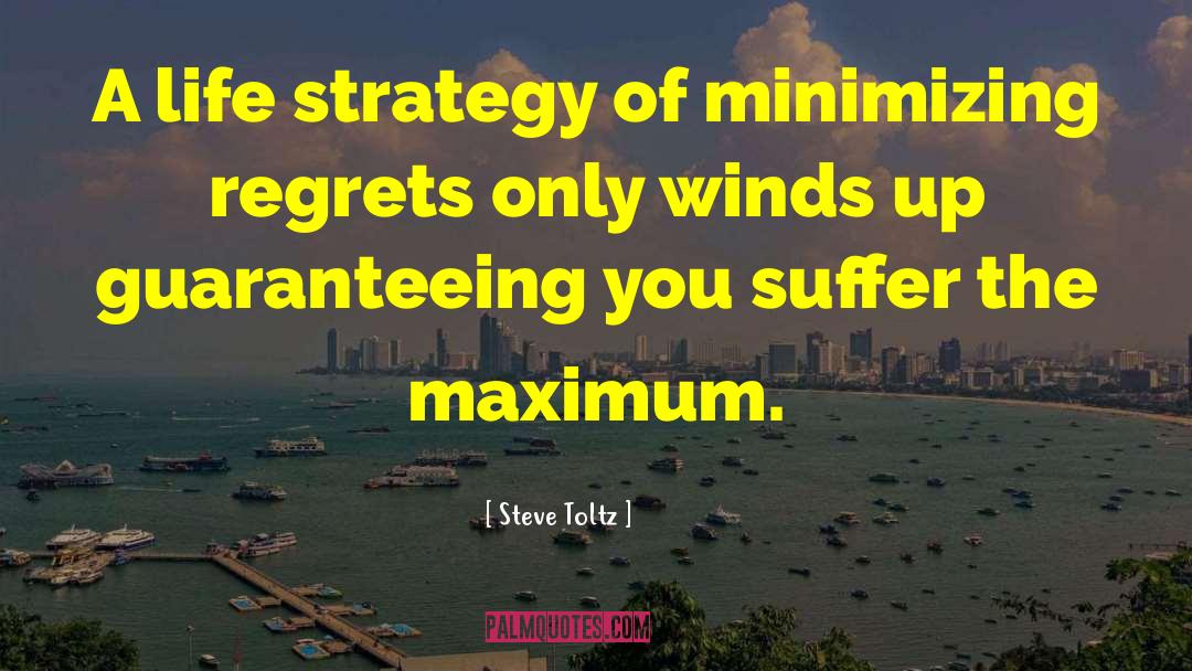 Minimizing quotes by Steve Toltz