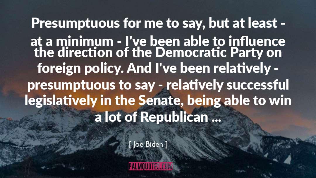 Minimum quotes by Joe Biden
