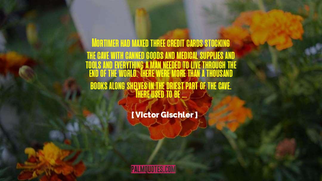 Mining Cave quotes by Victor Gischler