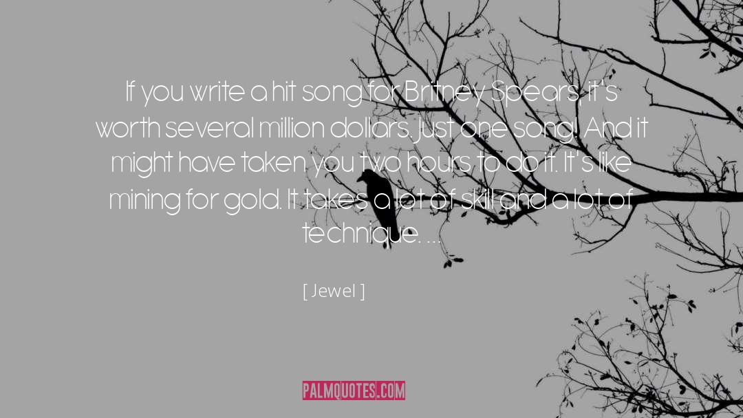 Mining quotes by Jewel