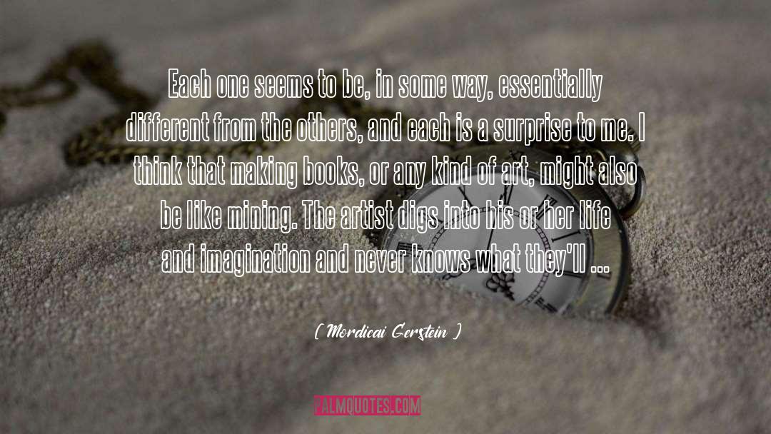Mining quotes by Mordicai Gerstein