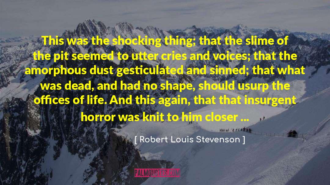 Mining Wife quotes by Robert Louis Stevenson