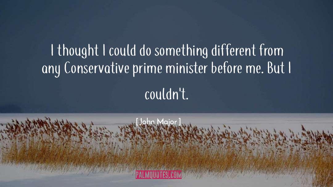 Minister quotes by John Major