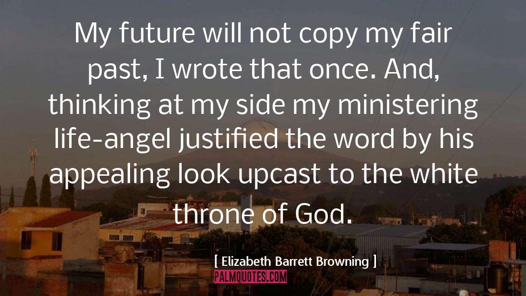 Ministering quotes by Elizabeth Barrett Browning