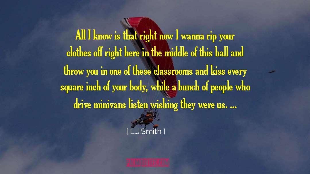 Minivans quotes by L.J.Smith