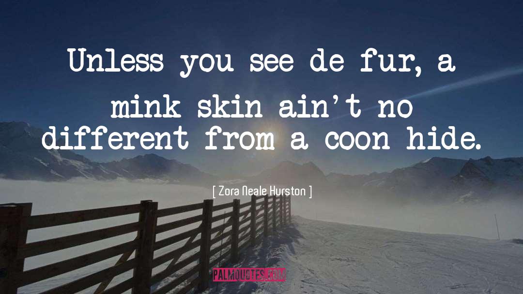 Mink quotes by Zora Neale Hurston