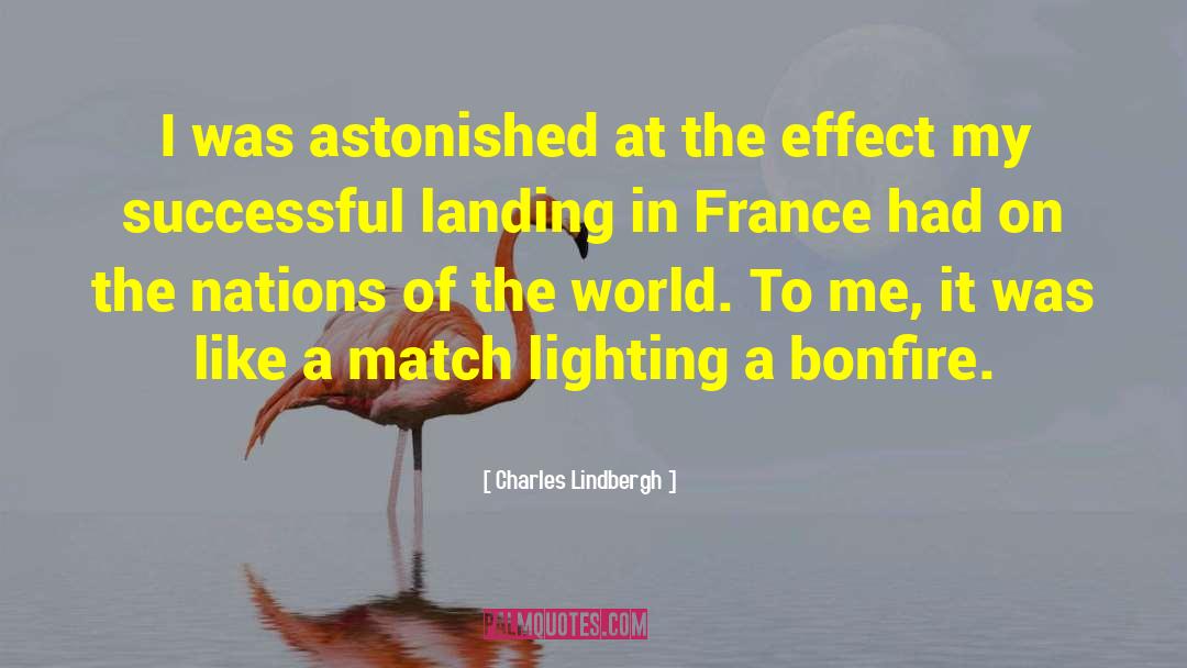 Minkel Lighting quotes by Charles Lindbergh