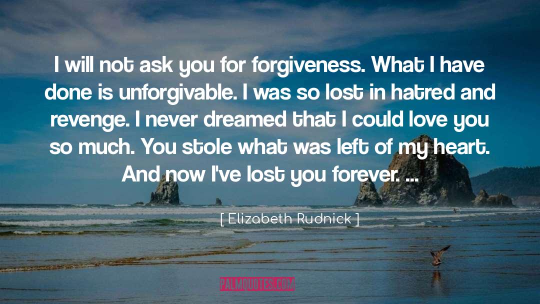 Minnale Love quotes by Elizabeth Rudnick