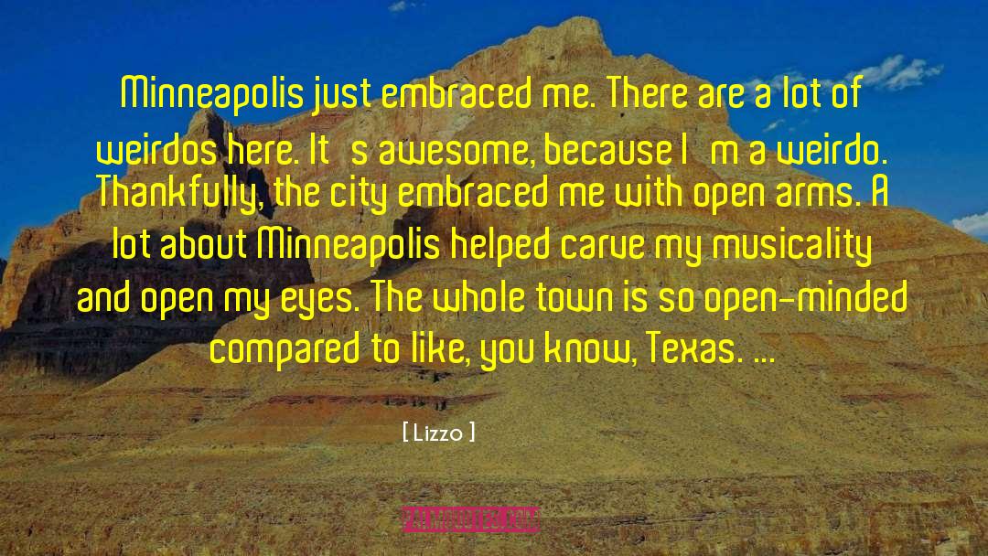 Minneapolis quotes by Lizzo