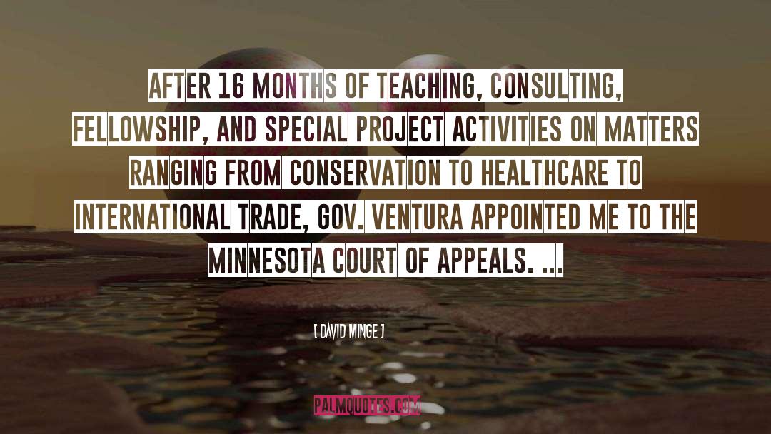 Minnesota quotes by David Minge