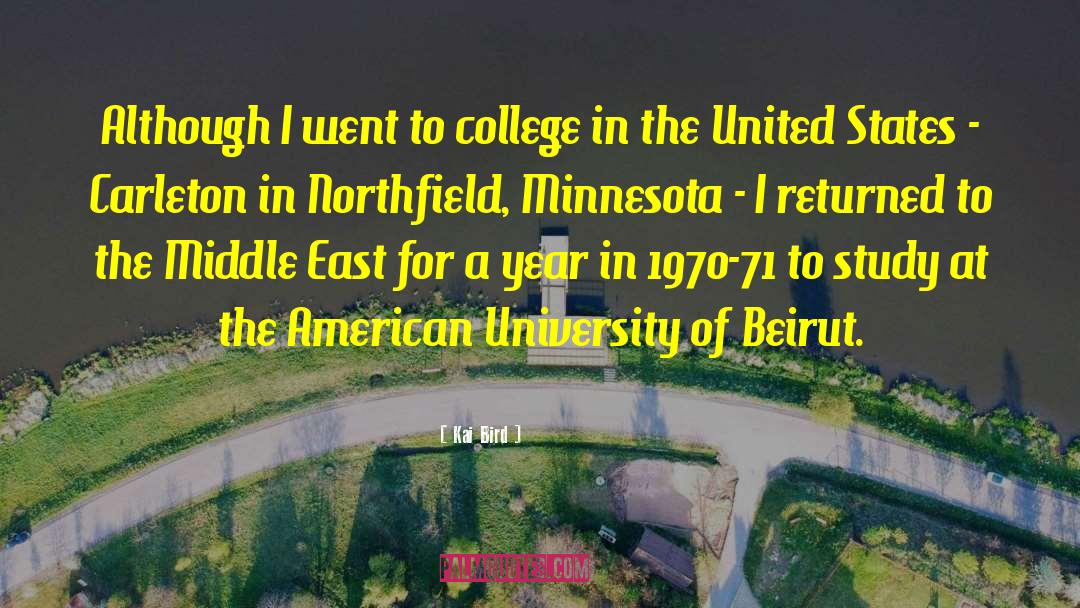 Minnesota quotes by Kai Bird
