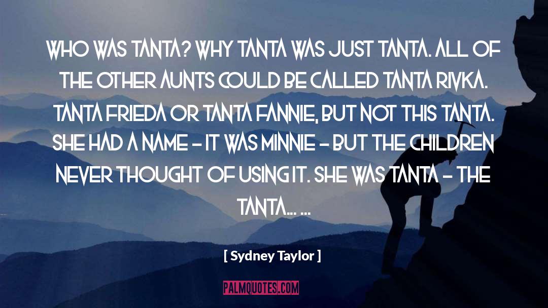 Minnie Mickey quotes by Sydney Taylor