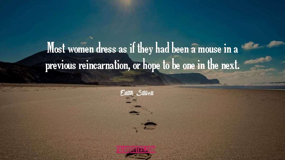 Minnie Mouse quotes by Edith Sitwell