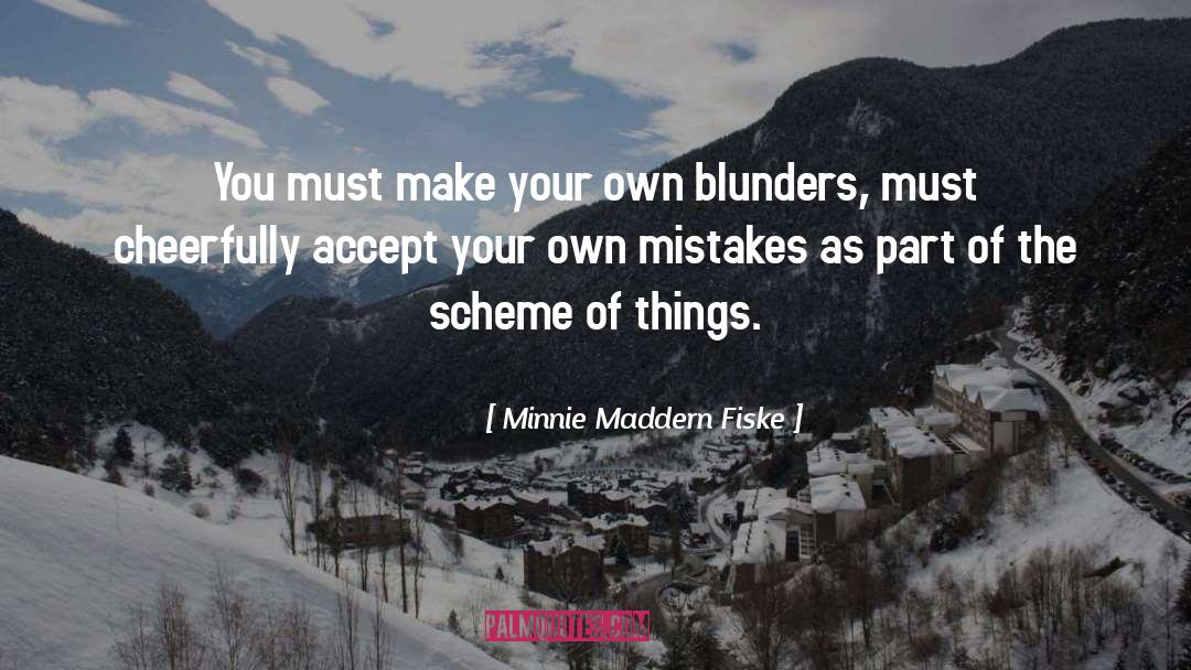 Minnie quotes by Minnie Maddern Fiske