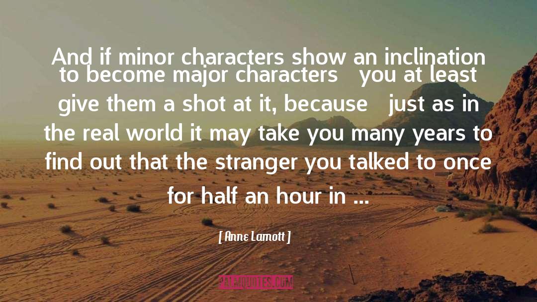 Minor Characters quotes by Anne Lamott