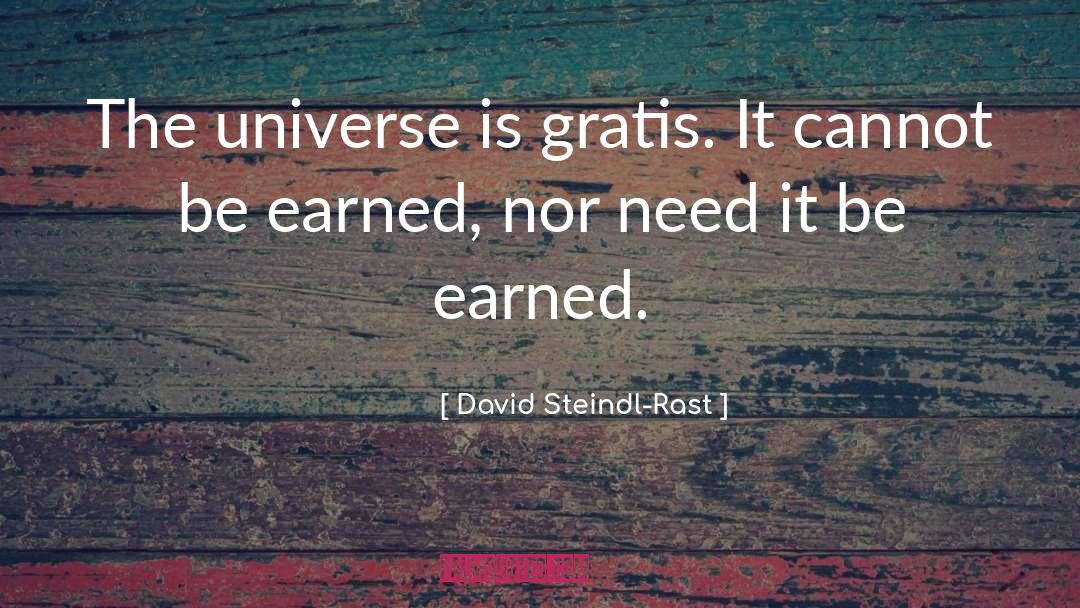 Minor Universe 31 quotes by David Steindl-Rast