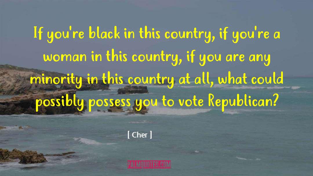 Minorities quotes by Cher