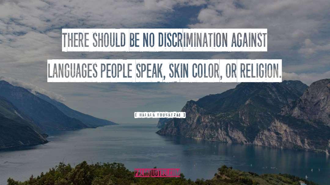 Minority Discrimination quotes by Malala Yousafzai