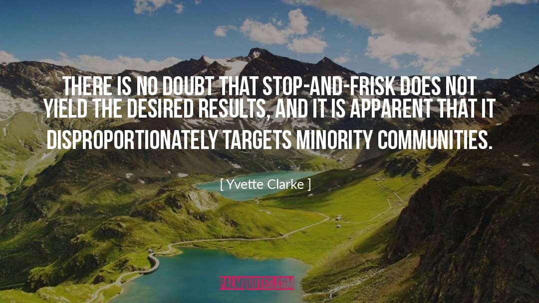 Minority quotes by Yvette Clarke