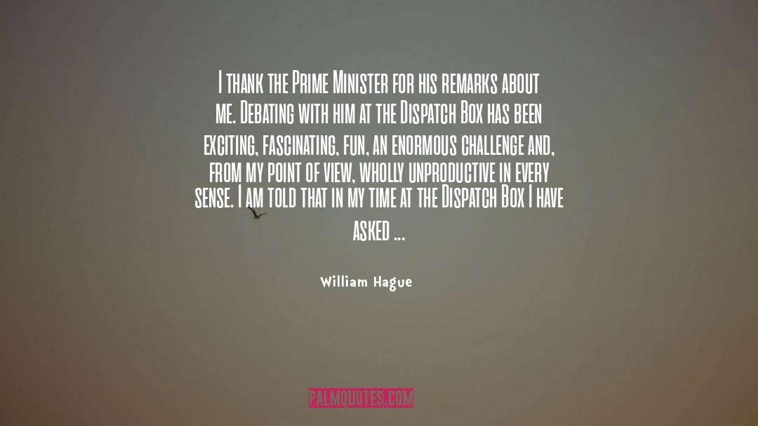 Minority View quotes by William Hague
