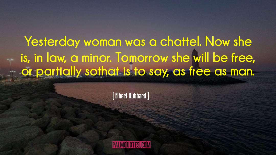 Minors quotes by Elbert Hubbard