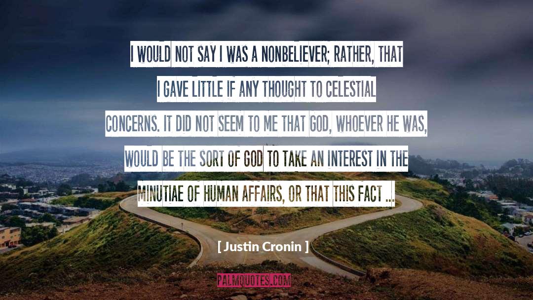 Minutiae quotes by Justin Cronin