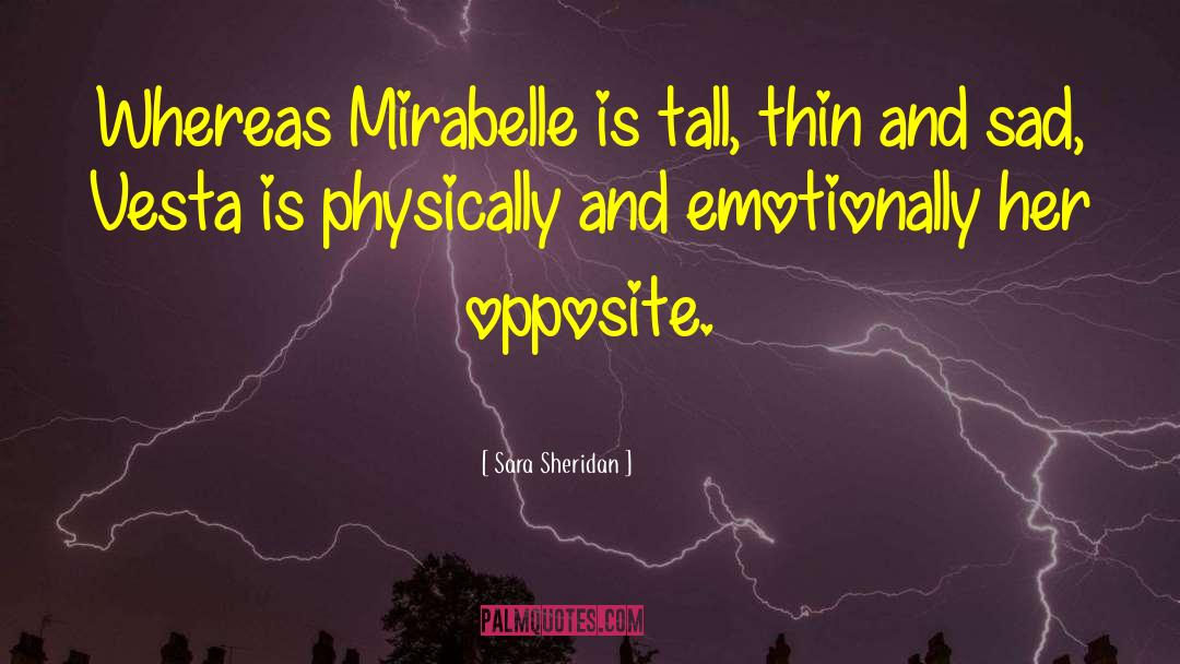 Mirabelle Bevan quotes by Sara Sheridan