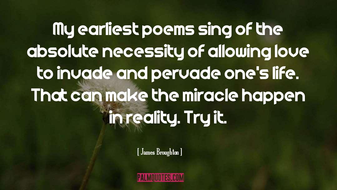 Miracle In Love quotes by James Broughton