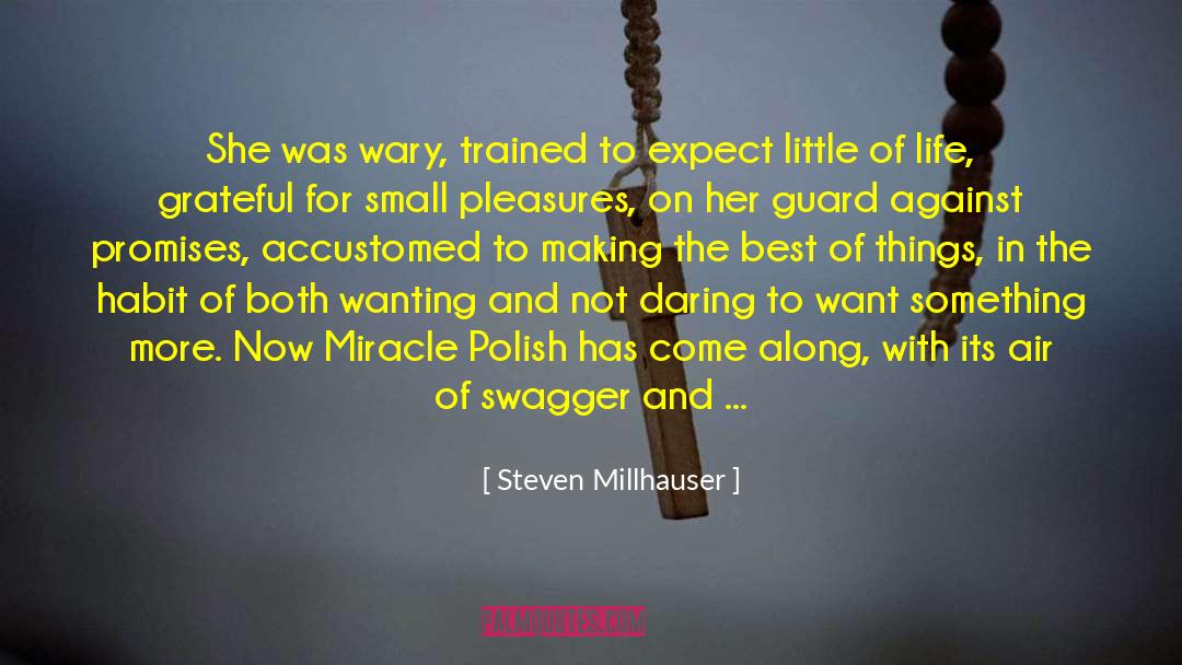 Miracle Worker quotes by Steven Millhauser
