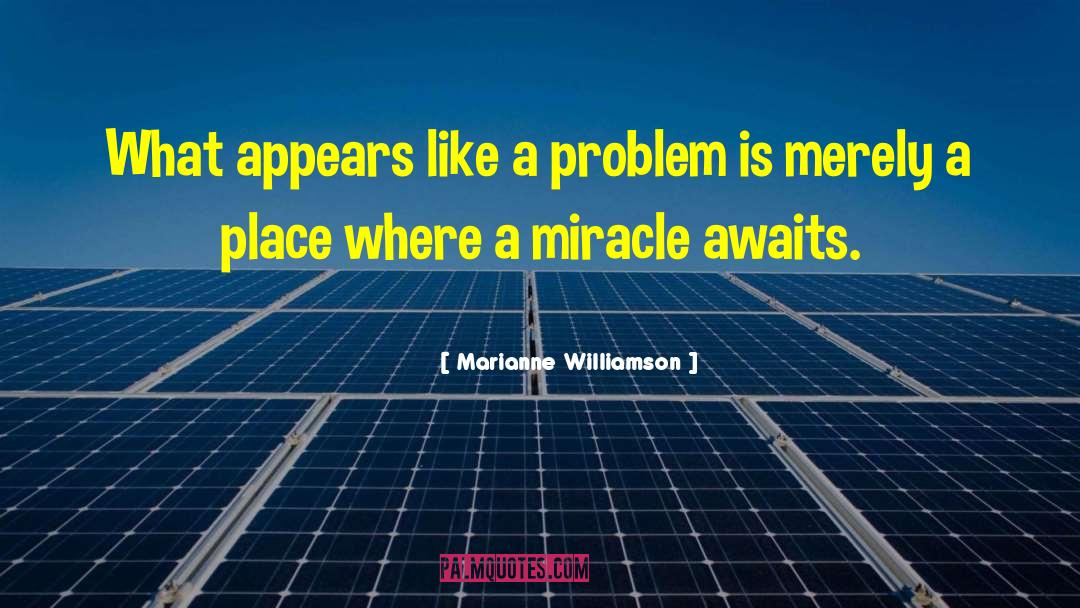 Miracle Worker quotes by Marianne Williamson