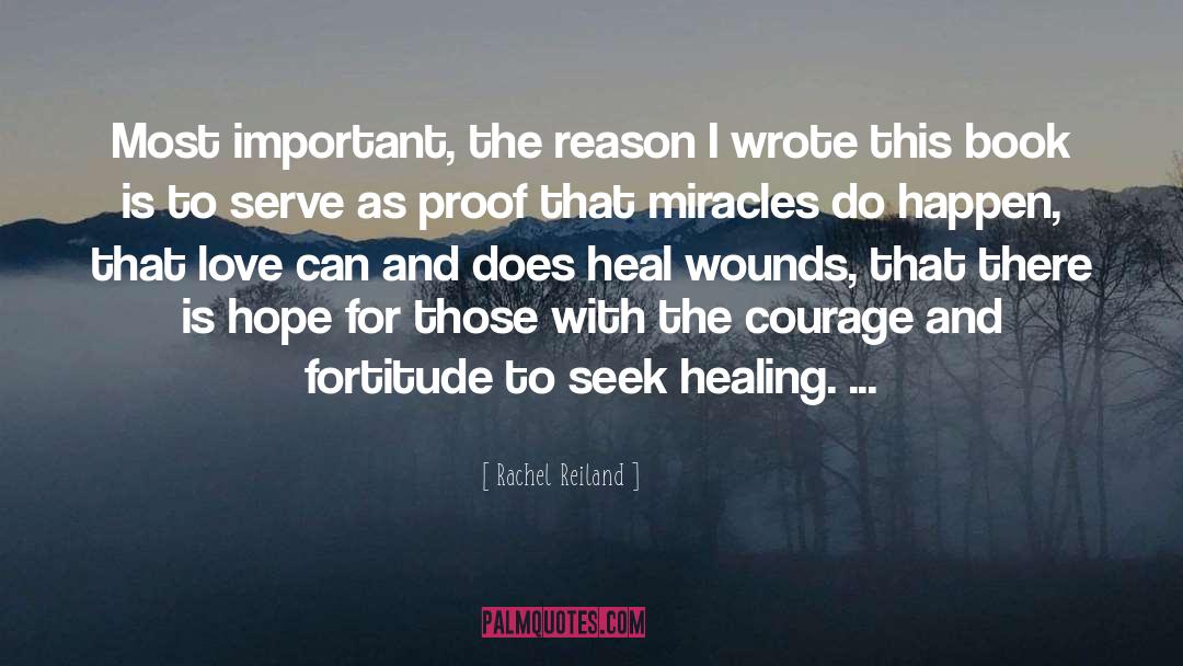 Miracles Do Happen quotes by Rachel Reiland