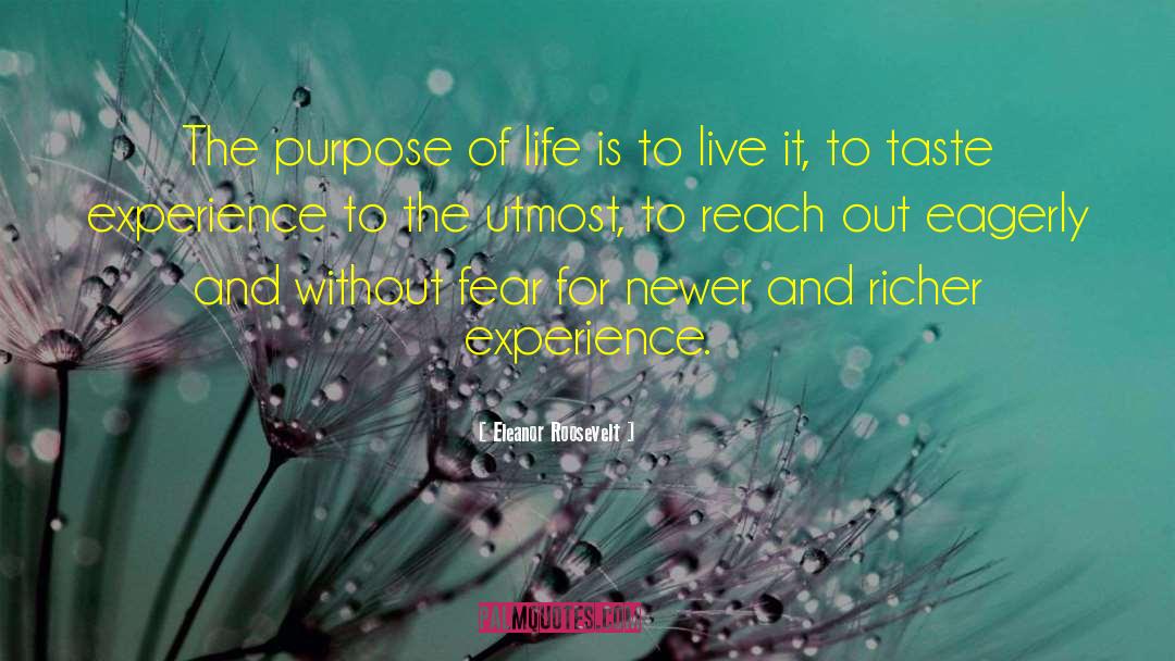 Miracles In Life quotes by Eleanor Roosevelt