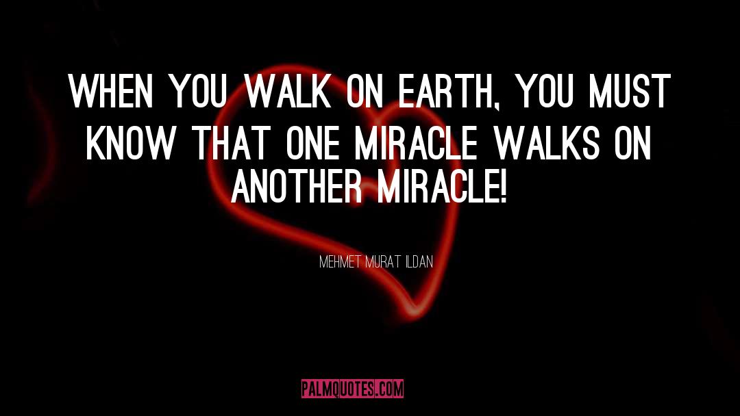 Miracles In Your Life quotes by Mehmet Murat Ildan