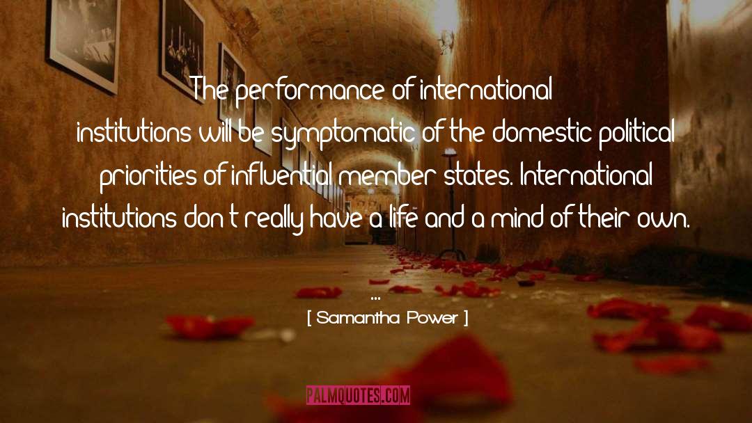 Miracles Of Life quotes by Samantha Power