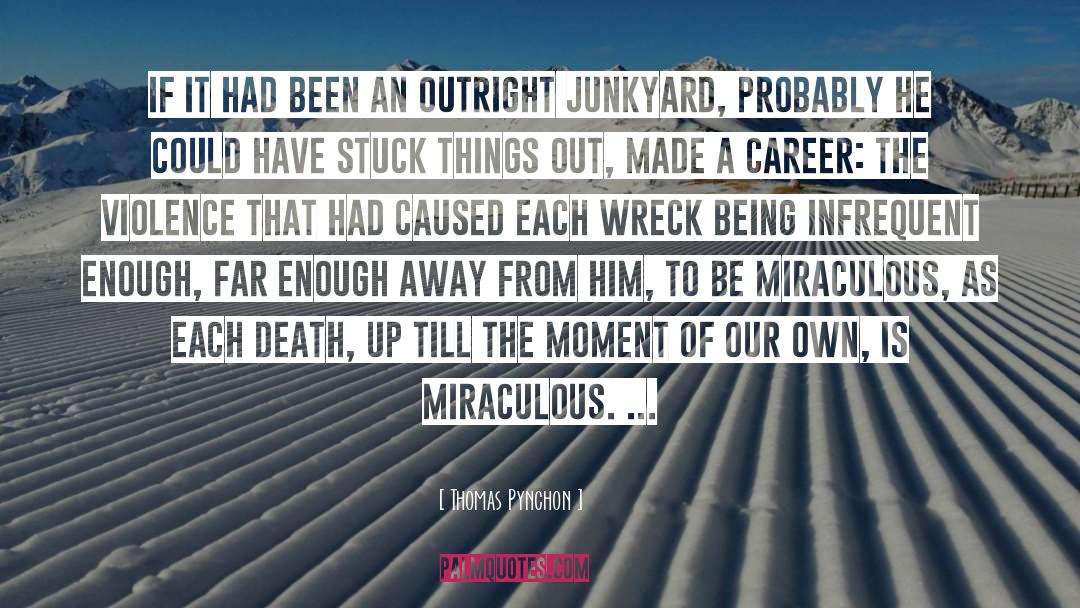 Miraculous You quotes by Thomas Pynchon
