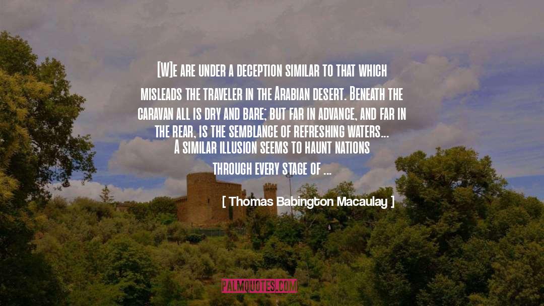 Mirage quotes by Thomas Babington Macaulay