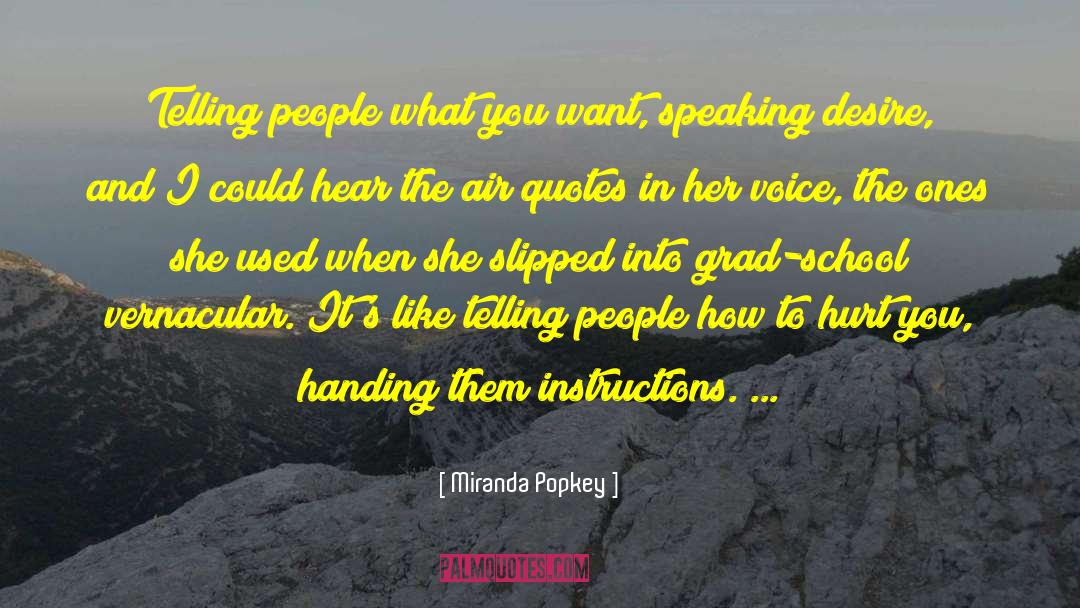 Miranda Popkey quotes by Miranda Popkey