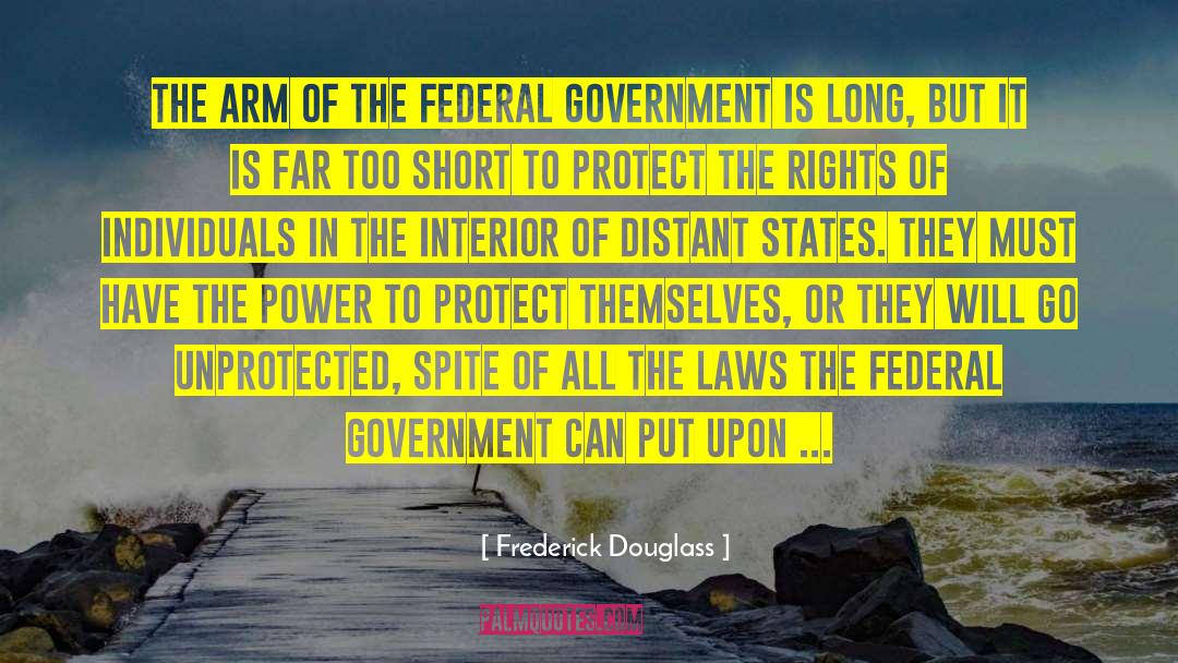 Miranda Rights quotes by Frederick Douglass