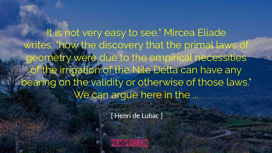 Mircea quotes by Henri De Lubac