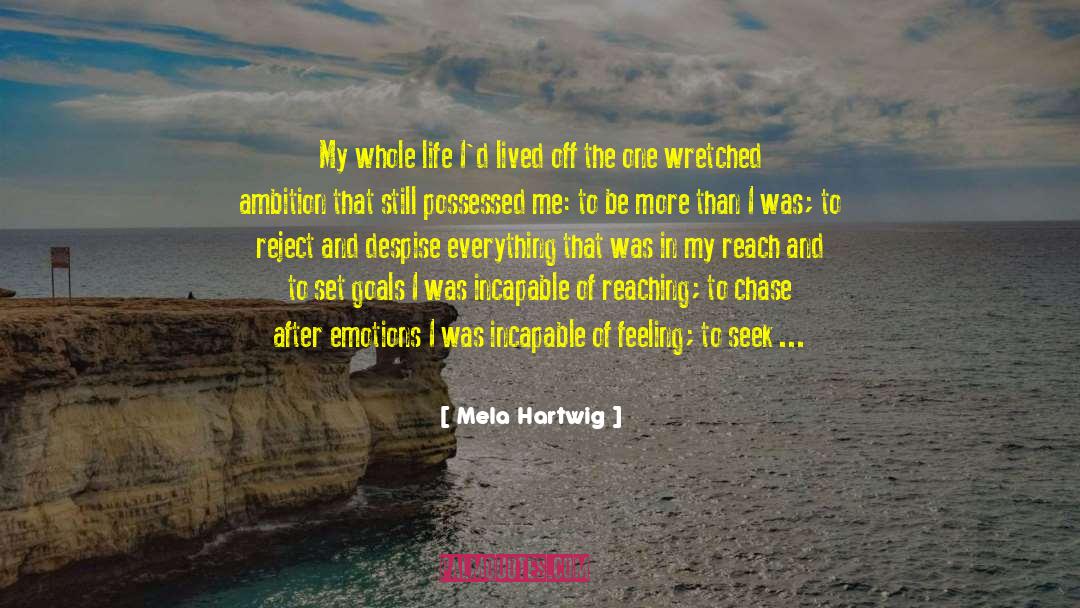 Mire quotes by Mela Hartwig